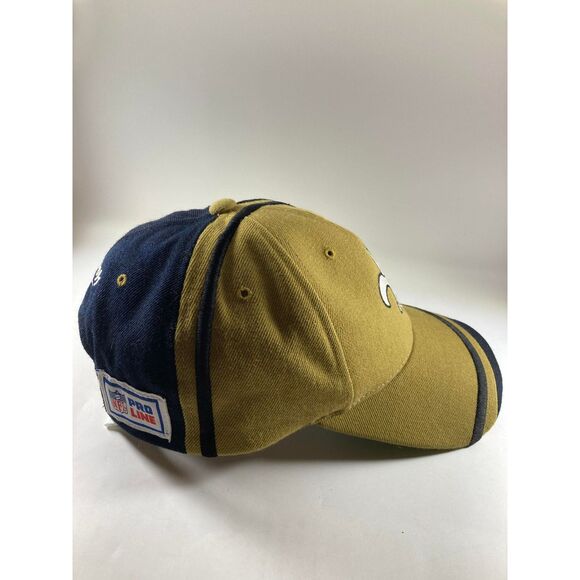 Vintage 1990's NEW ORLEANS SAINTS NFL Pro Line Reebok Snapback Hat - Picture 5 of 9